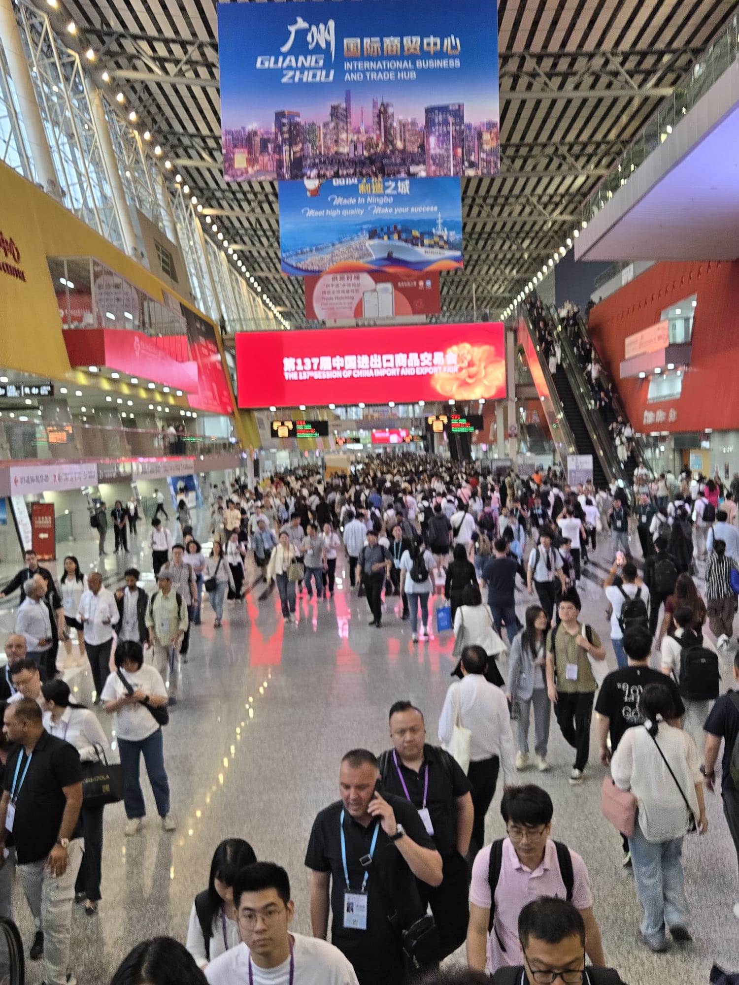 MacSamuel Canton Fair sourcing visit in Guangzhou